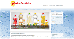 Desktop Screenshot of pilatus-getraenke.ch